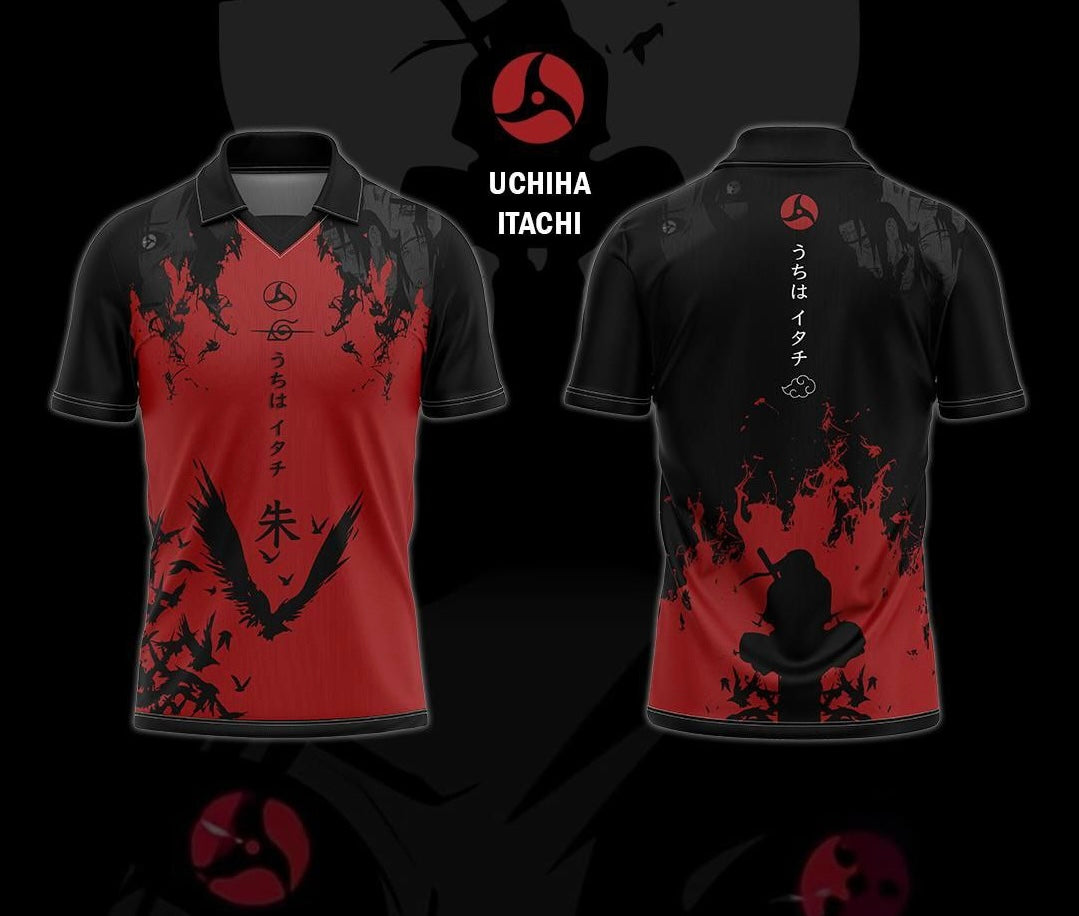 Itachi Uchiha custom football jersey