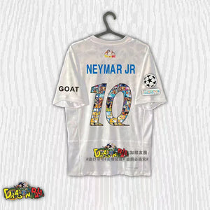 Dragon ball White football jersey