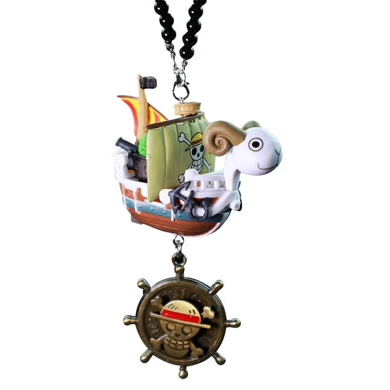 Going Merry & Thousand Sunny Car Pendant