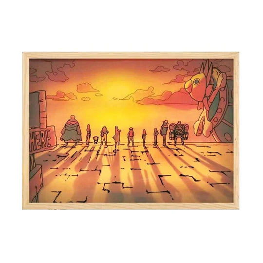 ONE PIECE LIGHT FRAMES