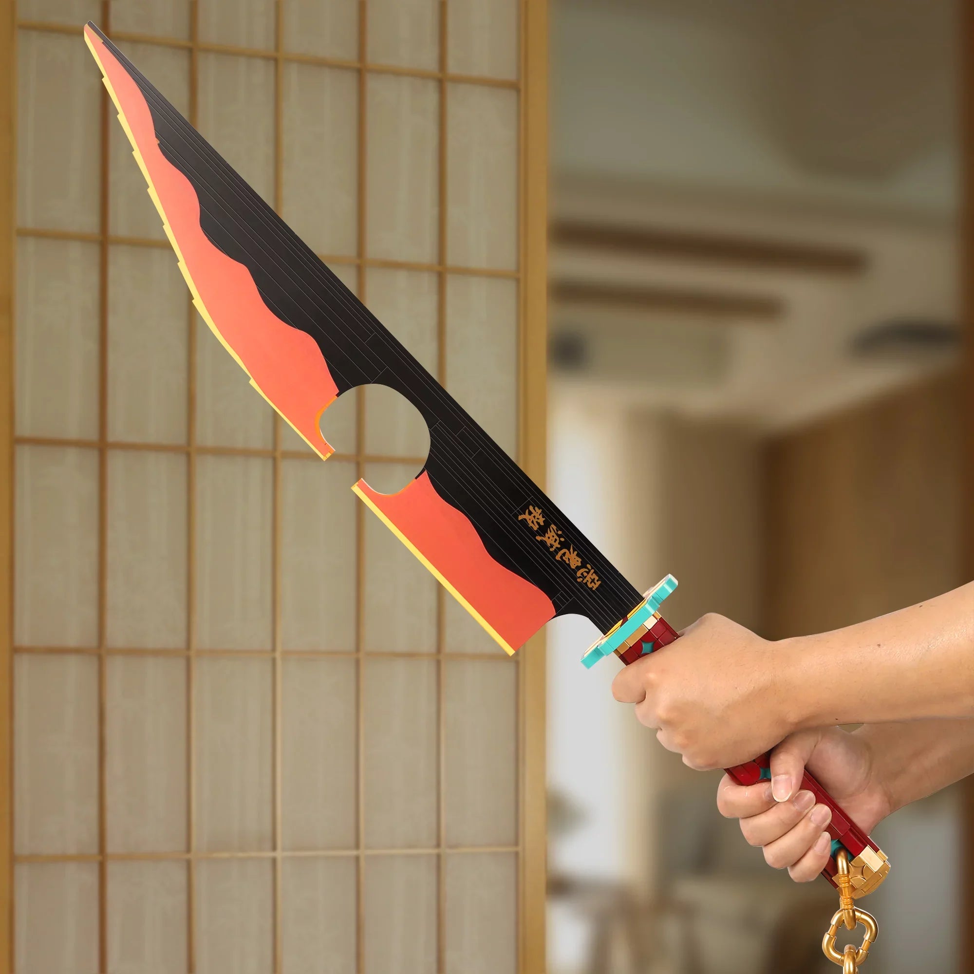 UZUI TENGEN BUILDING A TWO-BLADE WEAPON FROM BLOCKS