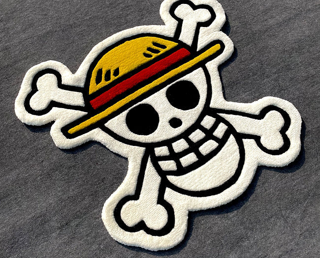 One Piece Skull Rug