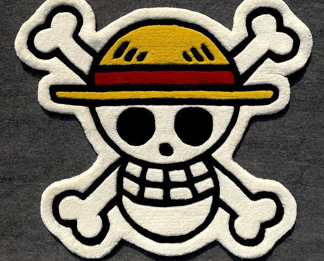 One Piece Skull Rug